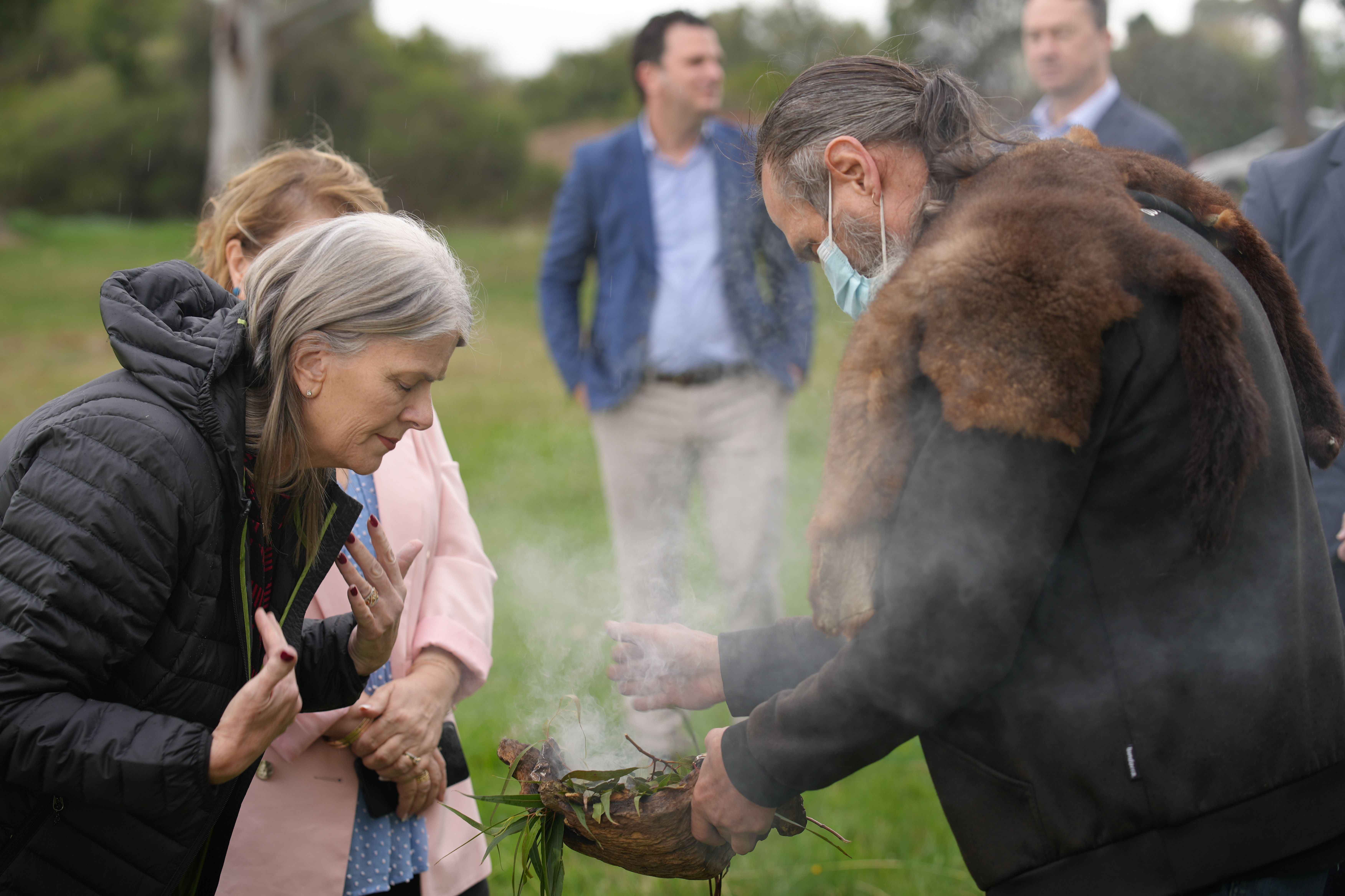 Smoking ceremony sparks a cultural conversation