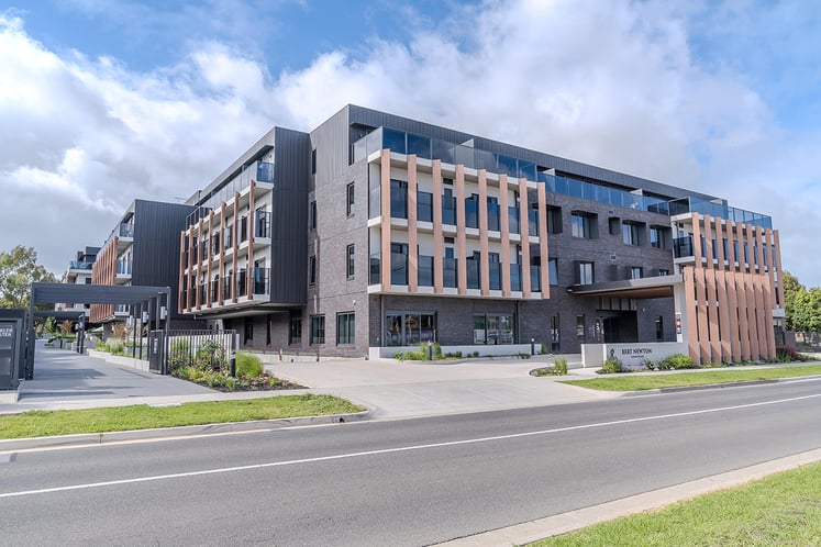 Bert Newton Village Front Exterior