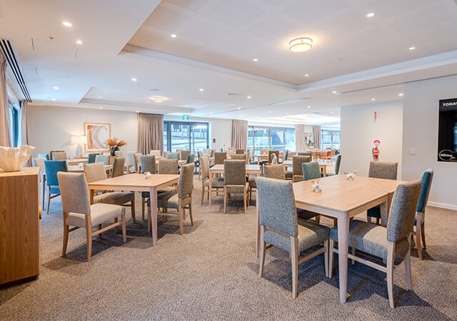 Bert Newton Village Dining Room