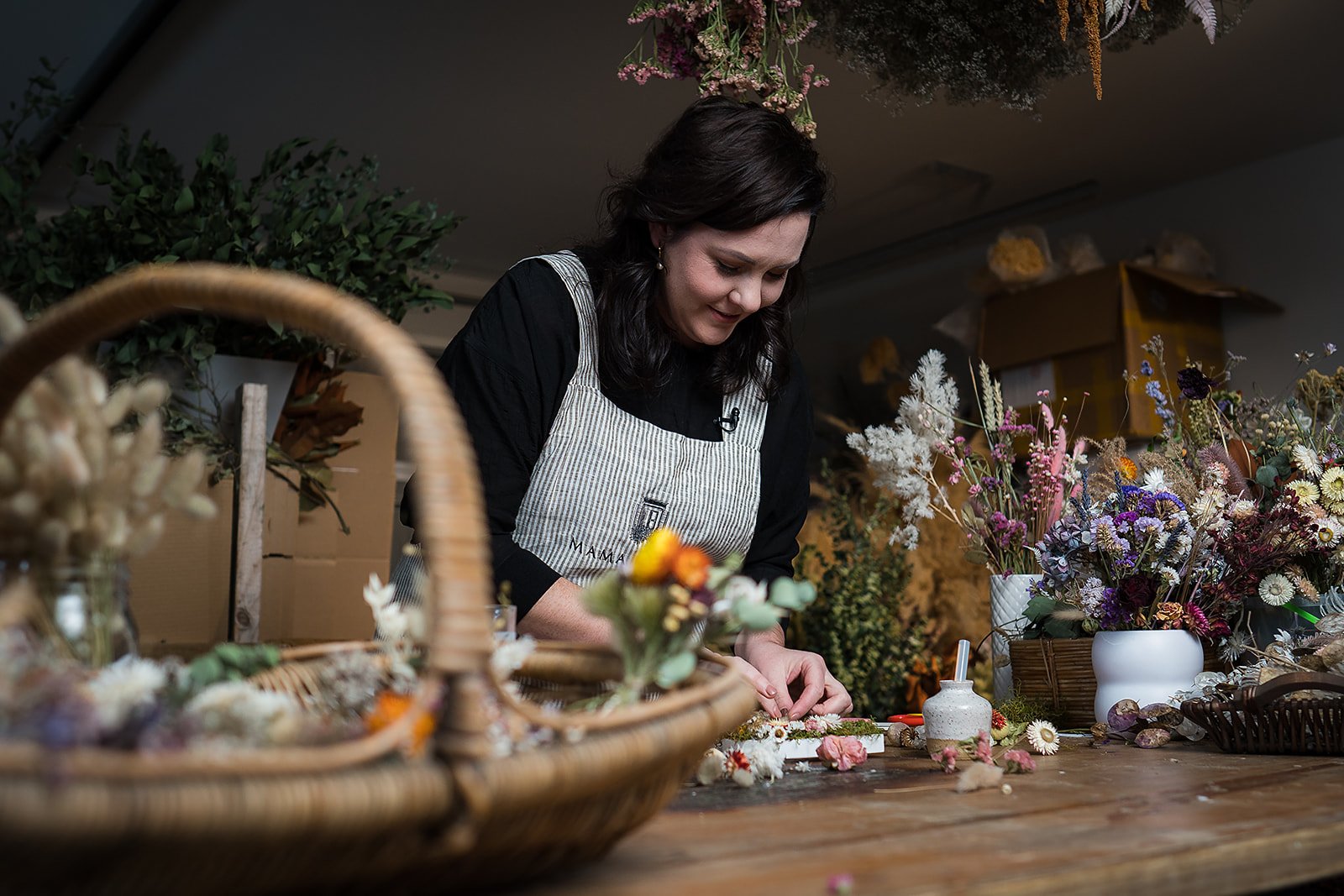 Mama Blooms dried floral craft