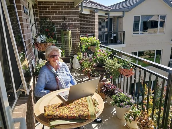 Marg outside