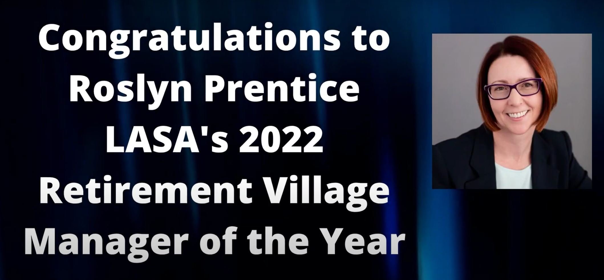 Roslyn named Australia's best village manager