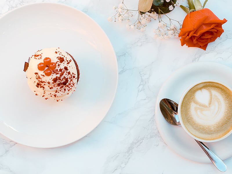 Red Velvet Cake in a Mug - small