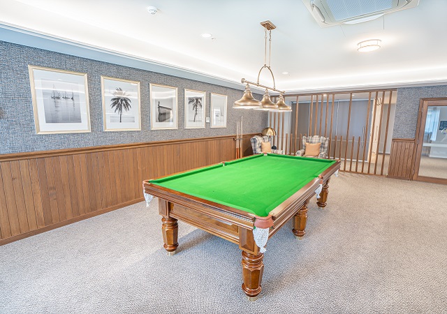 Deborah Cheetham Village Billiards Room