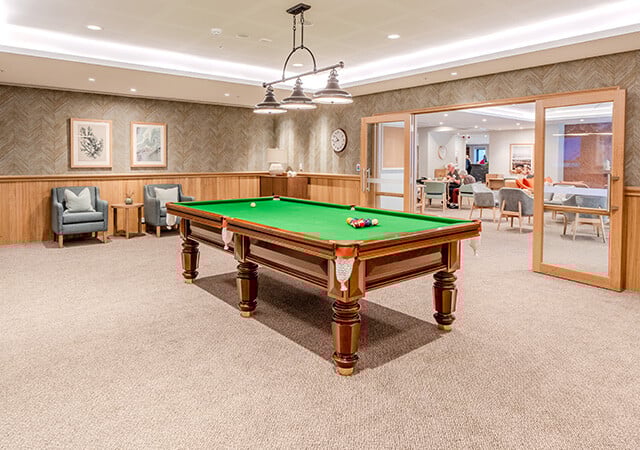 Bert Newton Village Billiards Room